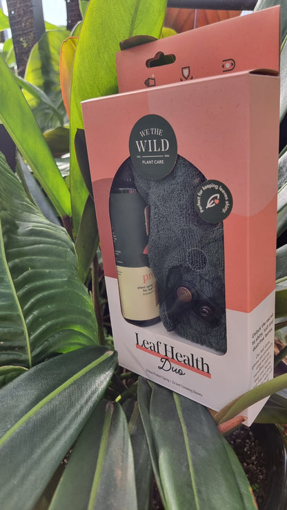 We The Wild - Indoor Plants Leaf Health Duo Kit