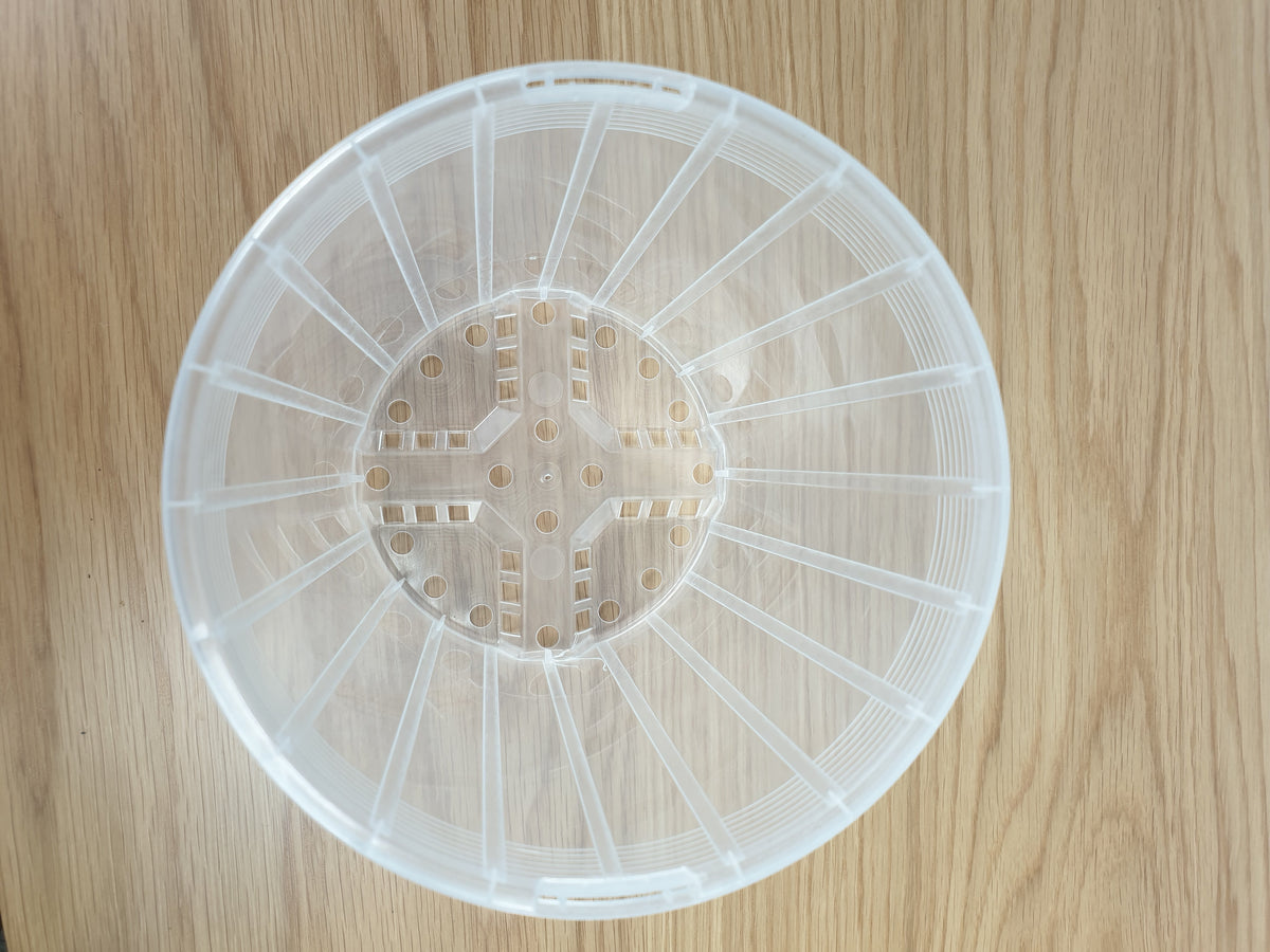 Clear & Anti-spiral Pots - watch those roots grow! Root'd Plants 