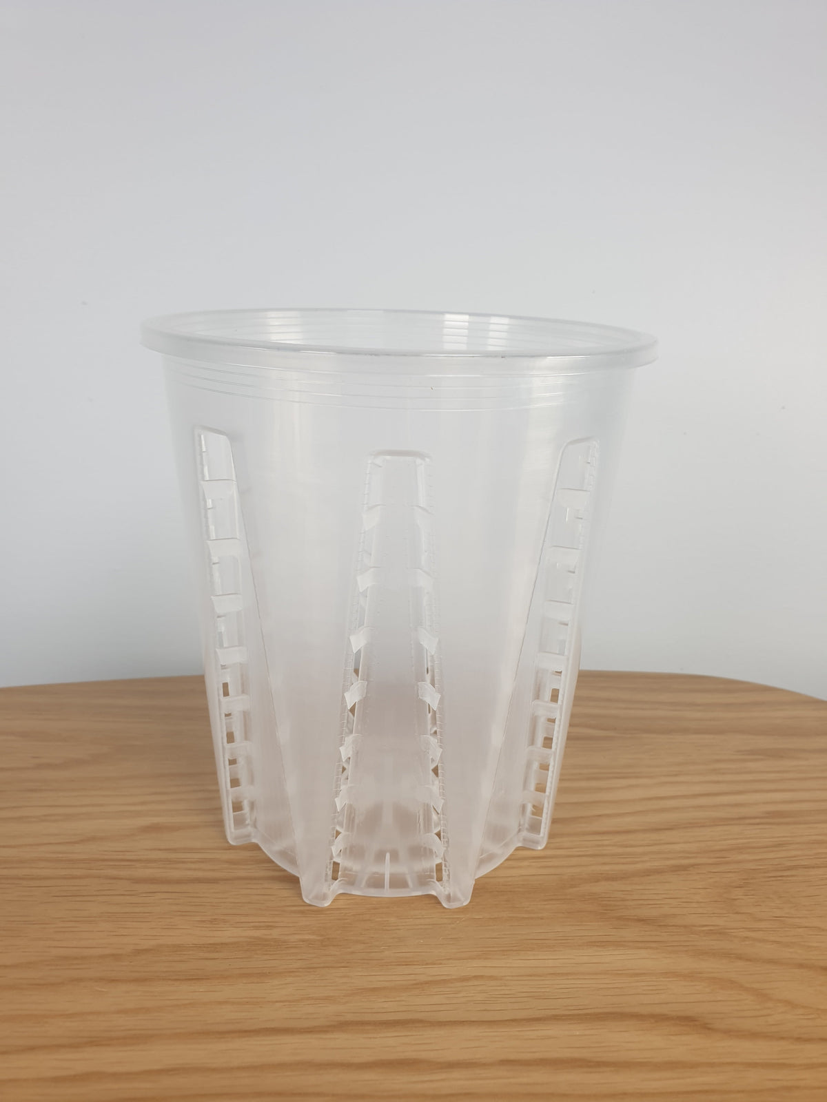 Clear & Anti-spiral Pots - watch those roots grow! Root'd Plants 142mm 