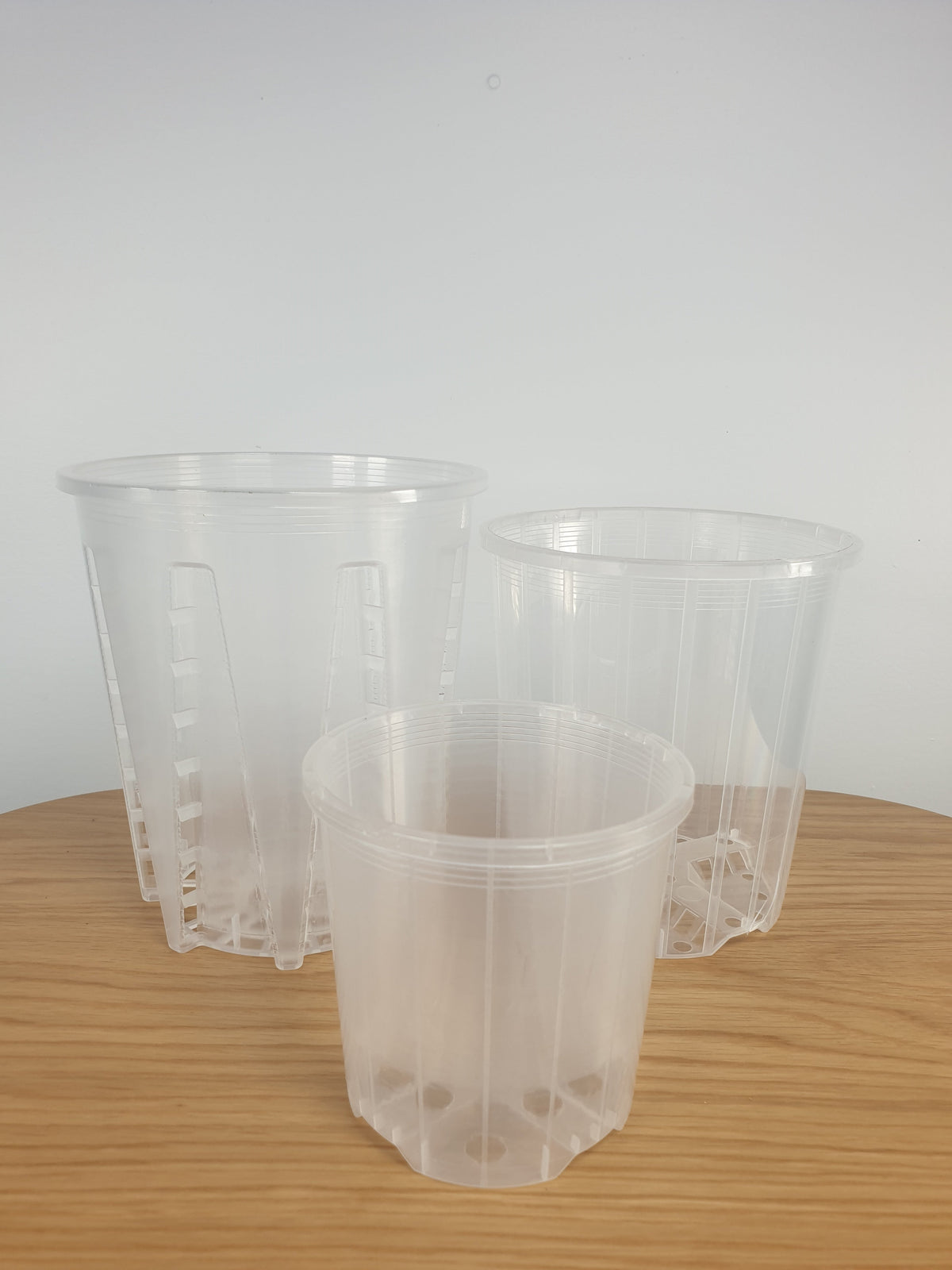 Clear & Anti-spiral Pots - watch those roots grow! Root'd Plants 