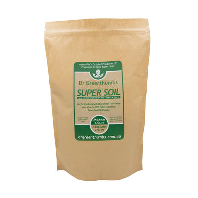 Dr Greenthumbs Super Soil Nutrient Kit Root'd Plants 500g/ makes 30L soil 